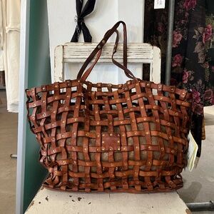 Campomaggi Tote Bag in Cognac